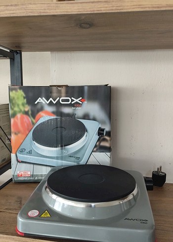 AWOX Gri Elektrikli Tekli Ocak