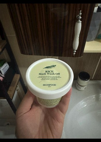 SKINFOOD Rice Yıkanabilir Maske - Görsel 2
