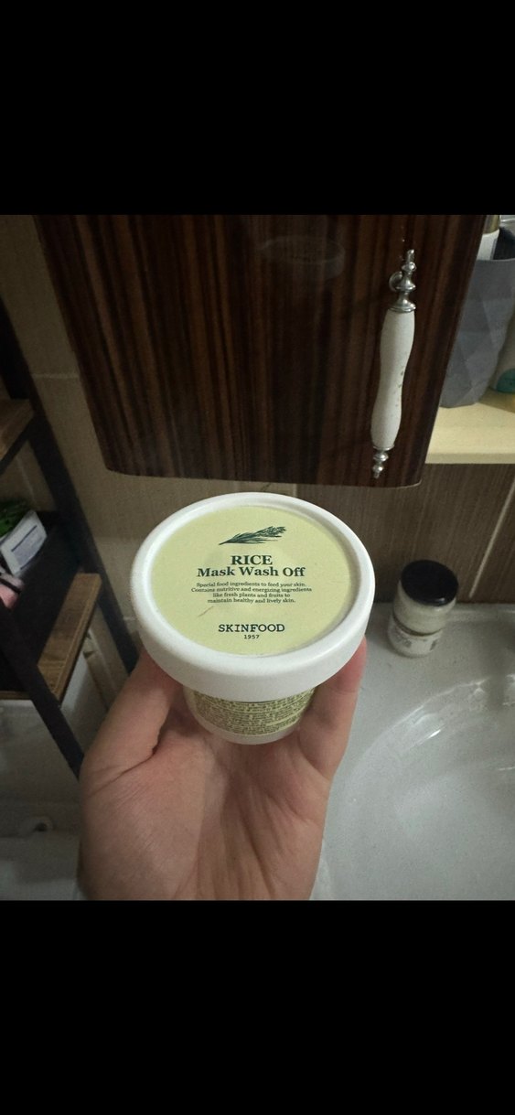 SKINFOOD Rice Yıkanabilir Maske - Görsel 2