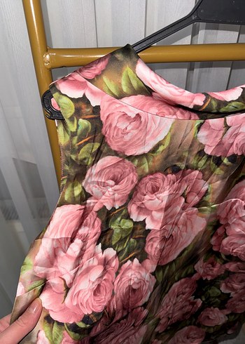 Gusto Çiçek Desenli Salaş Bluz - Görsel 2