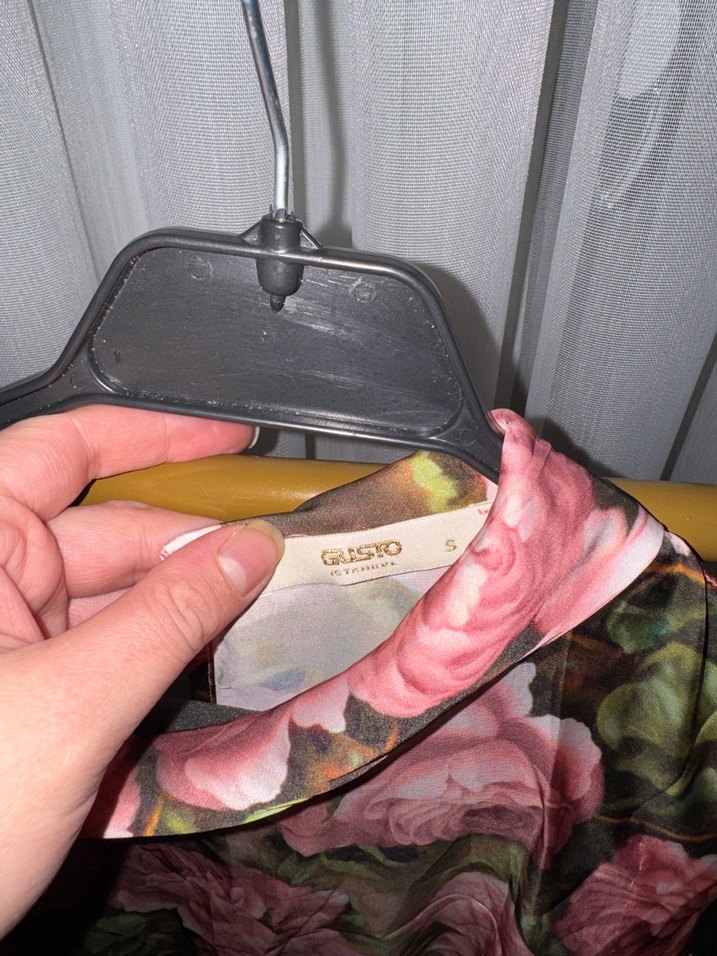 Gusto Çiçek Desenli Salaş Bluz - Görsel 3