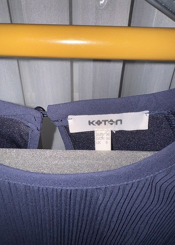 Lacivert Kadın Uzun Kollu Pliseli Elbise - Görsel 3