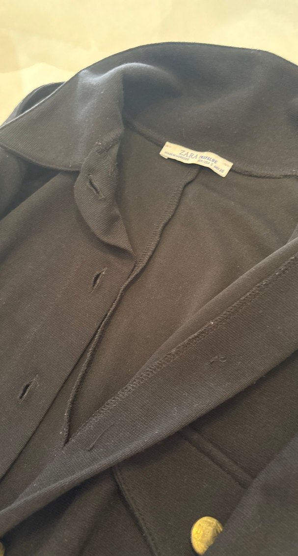 Siyah Bol Kesim Kadın Tulum - Görsel 4