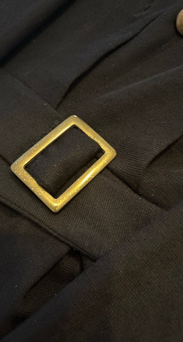 Siyah Bol Kesim Kadın Tulum - Görsel 3