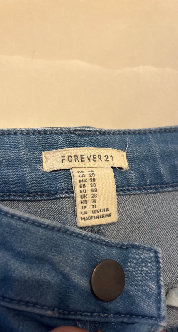 Kadın Mavi Normal Boy Denim Jean - Görsel 4