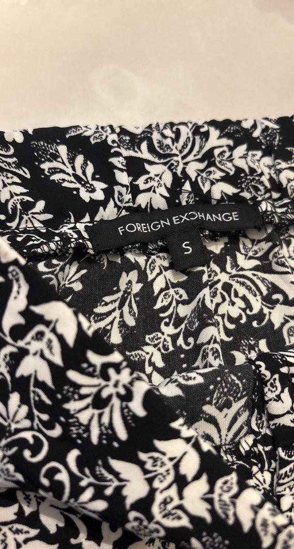 Desenli Siyah Drapeli Uzun Kadın Etek - Görsel 3