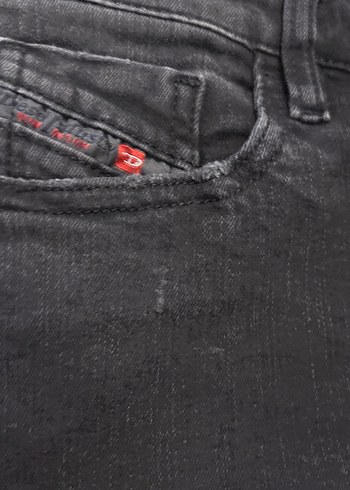 Siyah Yırtık Detaylı Midi Boy Kadın Jean - Görsel 3