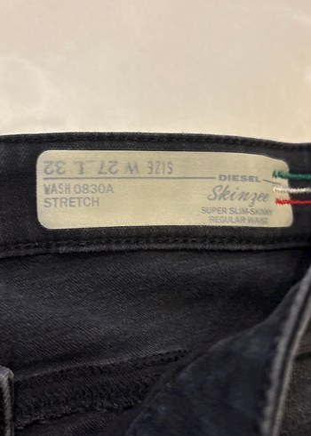 Siyah Yırtık Detaylı Midi Boy Kadın Jean - Görsel 4