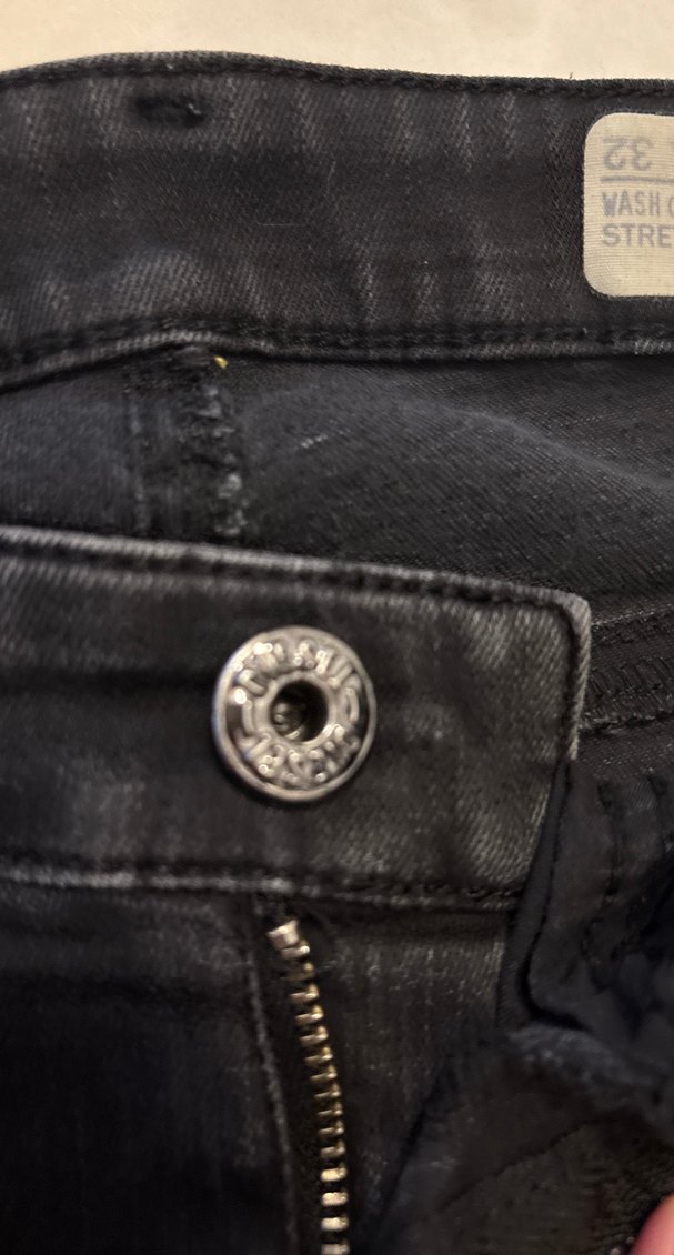 Siyah Yırtık Detaylı Midi Boy Kadın Jean - Görsel 5