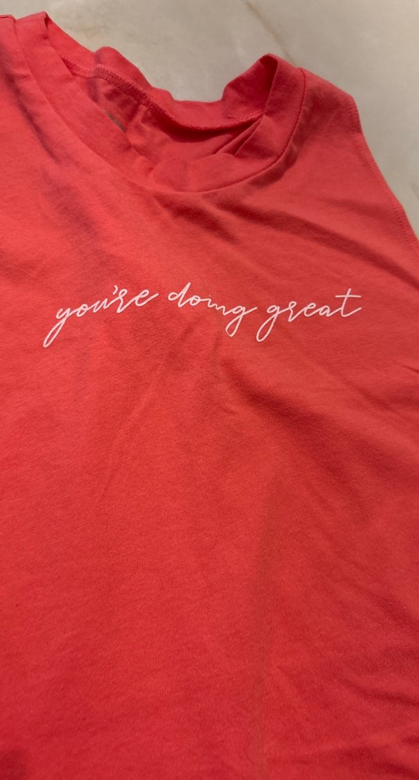 Kırmızı Yüksek Yakalı Kadın Atlet - Görsel 2