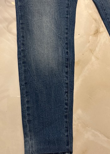 Mavi Rahat Kesim Midi Kadın Jean - Görsel 4