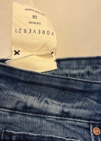 Mavi Rahat Kesim Midi Kadın Jean - Görsel 3