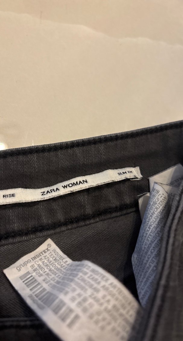 Gri Kadın Denim Pantolon - Görsel 3