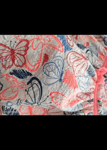 Kız Çocuk Renkli Kısa Kollu Elbise - Görsel 5