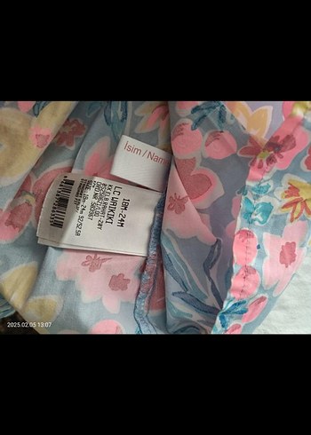 Kolsuz Renkli Kız Çocuk Elbisesi - Görsel 4