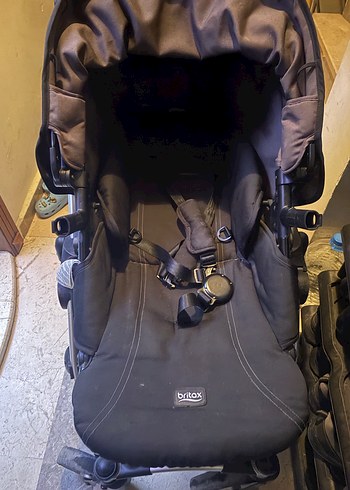 Kahverengi-Siyah Britax Bebek Arabası - Görsel 3