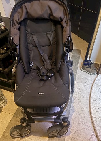 Kahverengi-Siyah Britax Bebek Arabası - Görsel 4