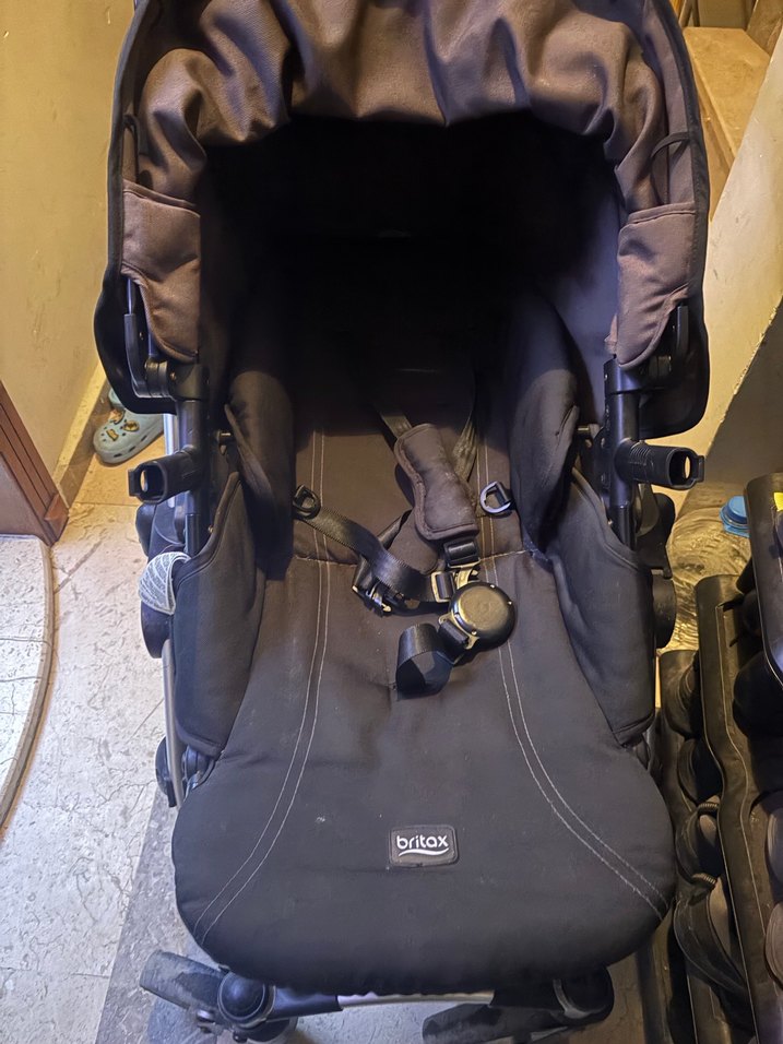 Kahverengi-Siyah Britax Bebek Arabası - Görsel 3