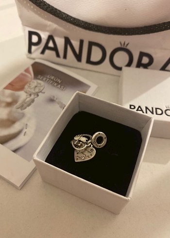 Pandora 2li kedili charm