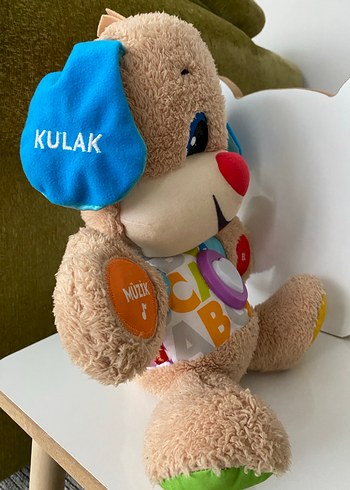 Fisher Price Renkli Eğitici Peluş Köpek Oyuncak