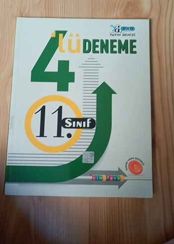 11. Sınıf 4 Lü Deneme Sınavı Kitabı