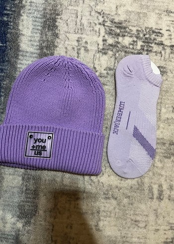 Lumberjack Kadın Bere ve çorap - Görsel 6