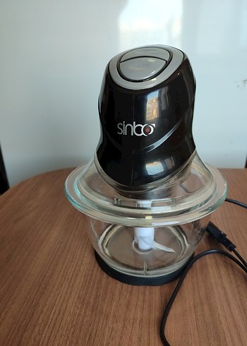 Sinbo Siyah Cam Kase Doğrayıcı