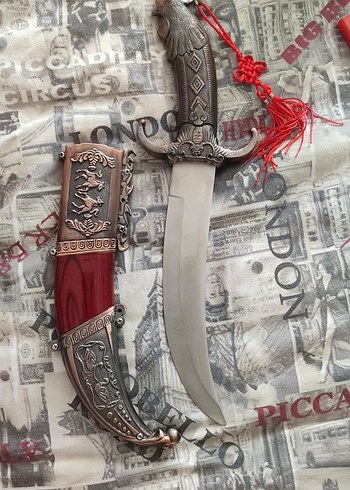 Beden Renk Vintage Osmanlı Hançeri