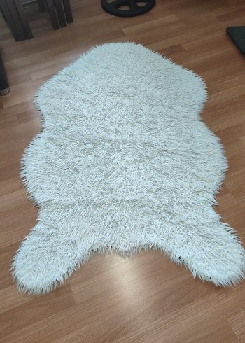  Beden beyaz Renk Bohem Tarzı Beyaz Peluş Halı