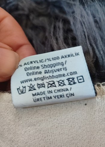  Beden gri Renk Gri Bohem Tarzı Yumuşak Halı
