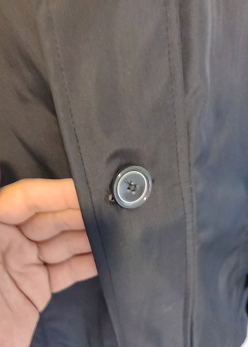 l Beden Hatemoğlu Siyah Erkek Kaban L Beden