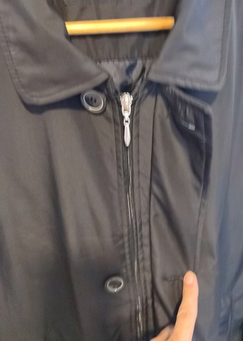 Hatemoğlu Siyah Erkek Kaban L Beden - Görsel 5