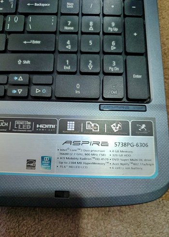  Beden Renk Mavi Acer Dokunmatik Ekran Dizüstü Bilgisayar