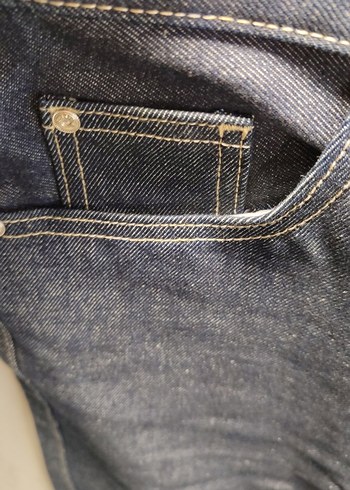 Bol Kesim Kadın Denim Pantolon - Görsel 7