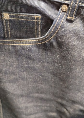 Bol Kesim Kadın Denim Pantolon - Görsel 8