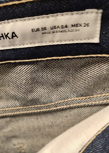 26 Beden kahverengi Renk Kahverengi Bol Kesim Kadın Denim Pantolon