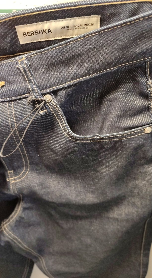 Bol Kesim Kadın Denim Pantolon - Görsel 5