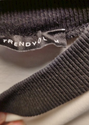 m Beden gri Renk Gri Zebra Desenli Kısa Kollu Crop Top