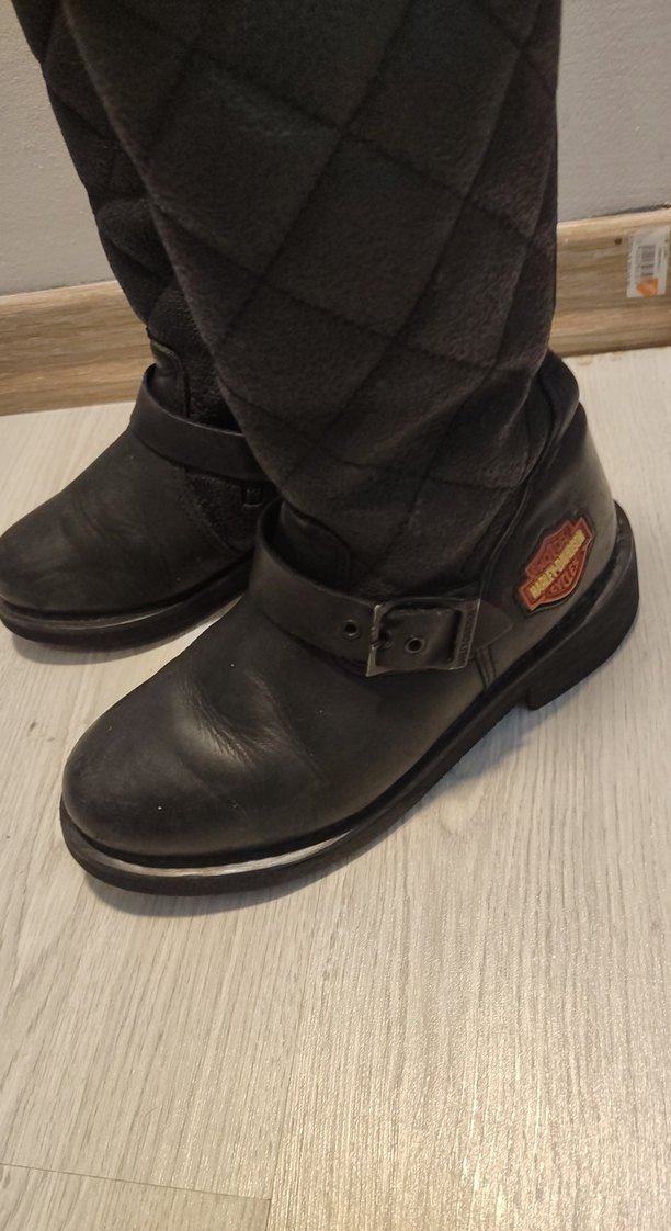 Kadın Siyah Deri Biker Dizüstü Botlar - Görsel 2