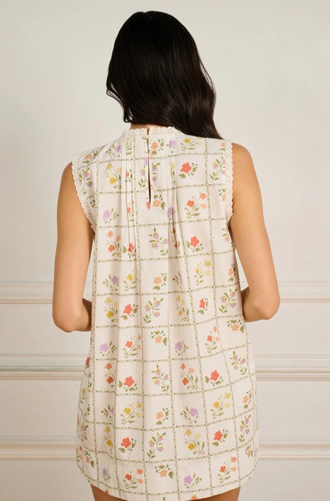 Bohem Tarzı Kolsuz Mini Elbise - Görsel 3