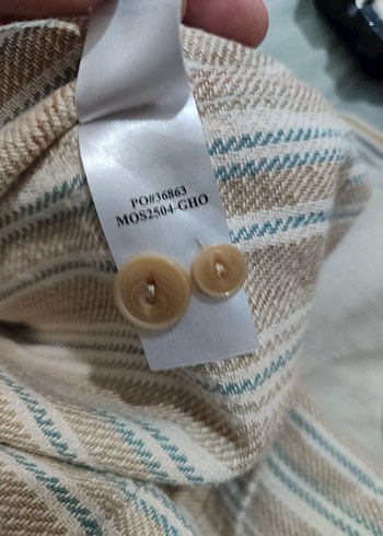 Erkek Bej Bohem Uzun Kollu Gömlek - Görsel 8