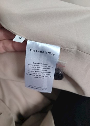 Bej Keten Kadın Ofis Ceket - Görsel 6