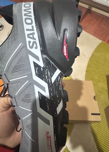 Gri Outdoor Erkek Ayakkabı Velcro Bağcıklı - Görsel 4