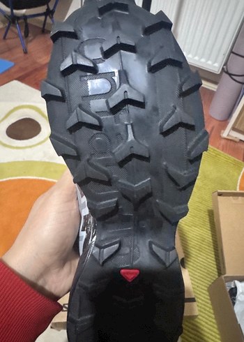 Gri Outdoor Erkek Ayakkabı Velcro Bağcıklı - Görsel 5