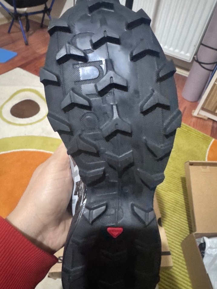 Gri Outdoor Erkek Ayakkabı Velcro Bağcıklı - Görsel 5