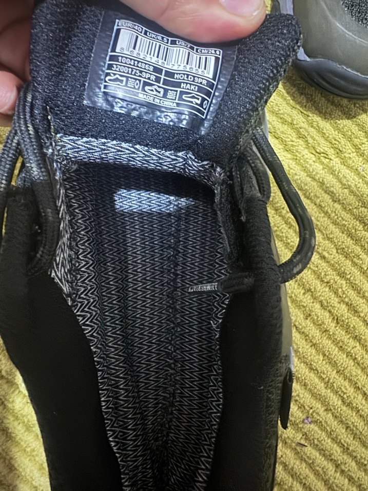 Gri Erkek Spor Ayakkabı Velcro Bantlı - Görsel 3