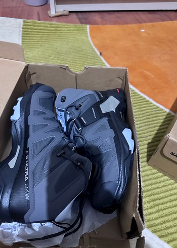 Gri Outdoor Erkek Ayakkabı Velcro Bağcıklı - Görsel 4