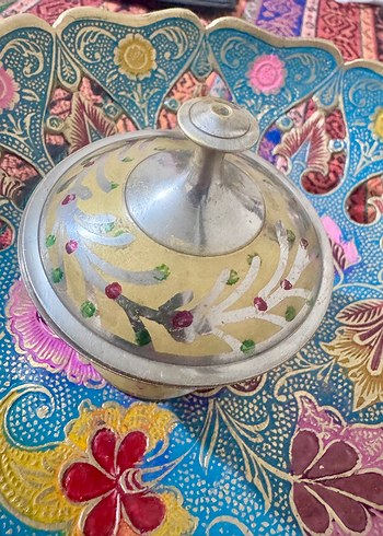 Renkli Desenli Geleneksel Tabak - Görsel 2