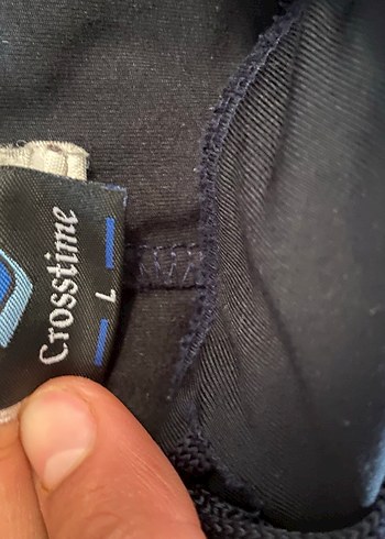 Kadın Mavi Uzun Drapeli Kumaş eşofman - Görsel 4