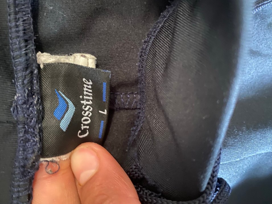 Kadın Mavi Uzun Drapeli Kumaş eşofman - Görsel 4